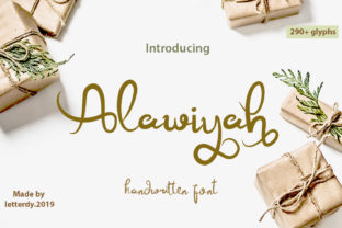 Alawiyah: A Script Font That Earns Its Space