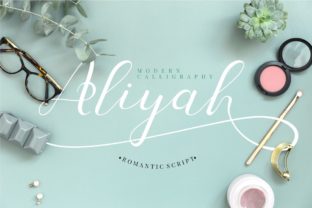 Aliyah: A Bold, Organic Script Font for Handmade Creators