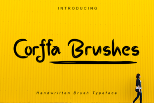 Corffa Brushes: A Handwritten Font That Feels Like a Thoughtful Pause