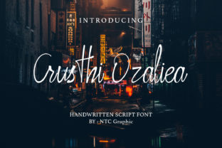Crusthi Ozaliea: A Handwritten Font with Quiet Confidence