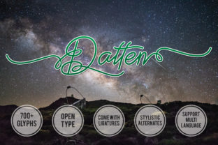 Datten: A Modern Handwritten Font for Scroll-Stopping Campaigns