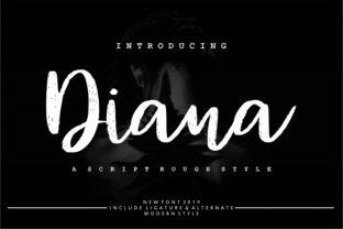 Diana Rough: A Handwritten Font That Makes Your Brand Feel Human