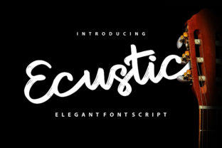 Ecustic: A Handwritten Font That Feels Like Home