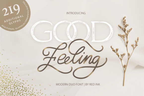 Good Feeling: A Light Script Font That Elevates Campaign Visuals
