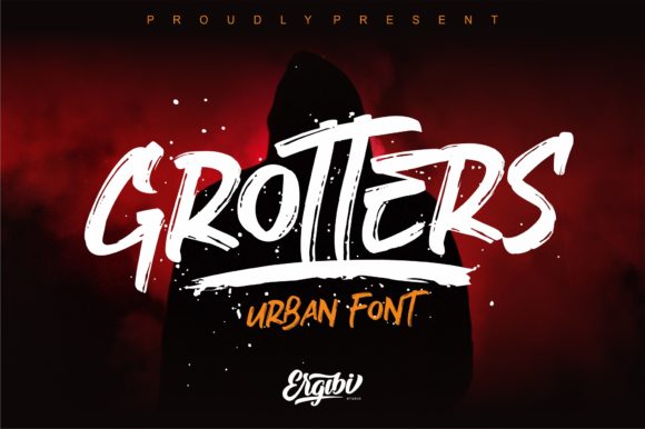 Grotters: A Bold Brush Font for Scroll-Stopping Marketing