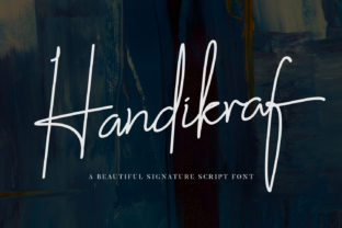 Handikraf: A Signature Script Font for Scroll-Stopping Brand Content