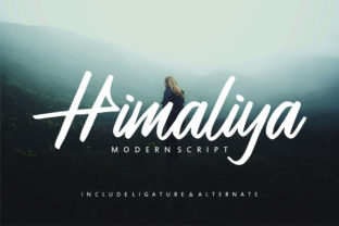 Himaliya: A Modern Handwritten Font That Actually Works