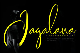 Jagalana: A Sophisticated Script Font for Digital Branding