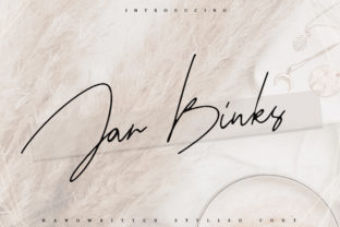 Jar Binks: A Handwritten Display Font That Earns Attention