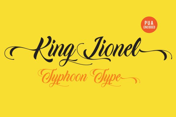 King Lionel: A Luxurious Handwritten Typeface for Makers