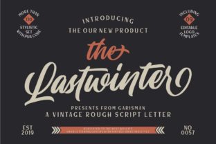 Lastwinter: A Vintage Handwritten Font for Editorial Design
