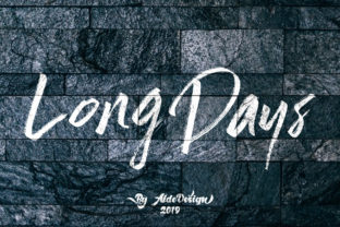Long Days: A Warm, Authentic Script Font for Handmade Creators