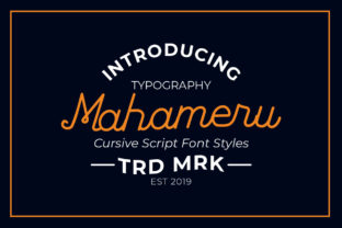 Mahameru: A Handwritten Font That Builds Real Brand Trust