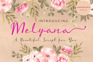 Melyana: A Whimsical Handwritten Font for Campaign Personality