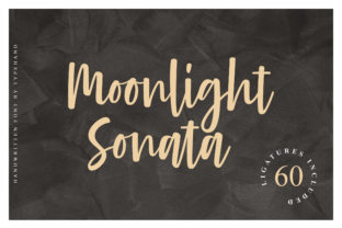 Moonlight Sonata: A Timeless Handwritten Font for Authentic Branding