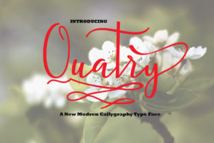 Quatry: A Romantic Handwritten Font That Elevates Your Brand