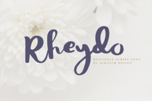 Rheydo: A Handwritten Font That Feels Like a Warm Hello