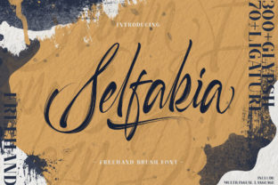 Selfakia: A Bold Script Font That Elevates Real Small Business Branding