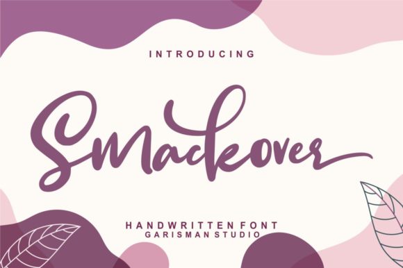 Smackover: A Naturally Stunning Script Font for Editorial Design