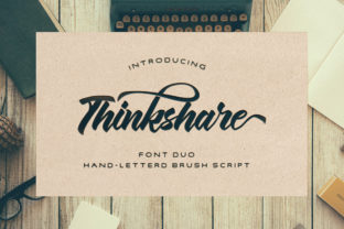 Thinkshare: A Handwritten Font That Feels Like a Thoughtful Pause