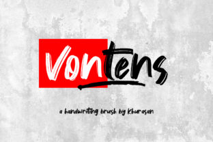 Vontens Handwritten Font for Authentic Branding
