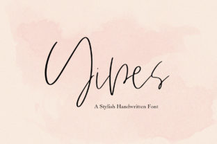 Yipes: A Handwritten Font That Feels Like It Belongs