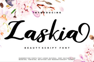 Zaskia: A Standout Script Font for Campaign Headlines